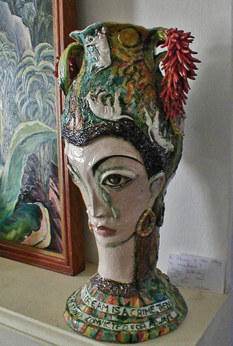 Nonquase’s-Dream.-Height-58cm ceramic bust