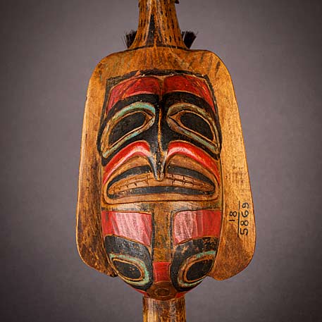 Shaman's-Rattle,-Northwest-Coast-USA