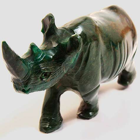 green shona_stone_sculpture zimbabwe-africa hippo