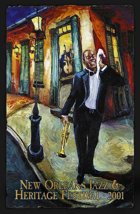 Jazz and Heritage Festival 2001 Louis Armstrong