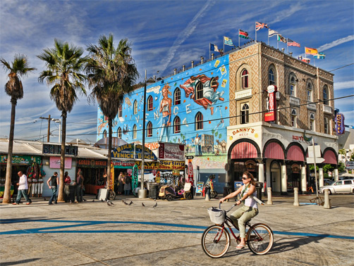 Venice boardwalk