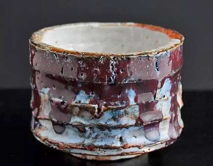 Adam-Whatley-ceramics - ribbed shino bowl
