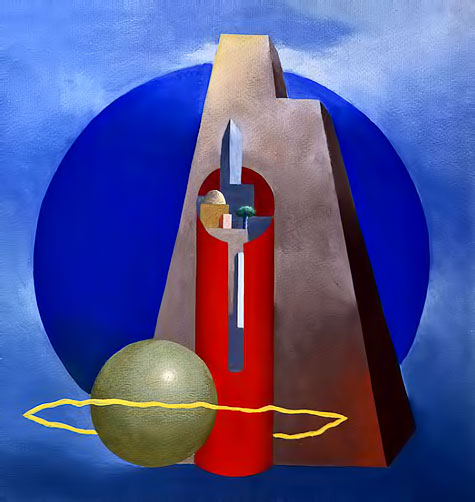 Aeropittura---Museo-Novecento-Fillia-(Luigi-Colombo)-1932