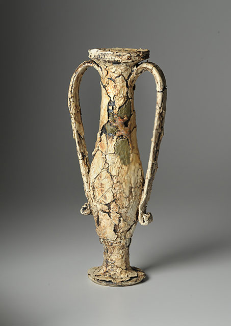 Alice-Federico--classical-styled-vessel with crackle glaze