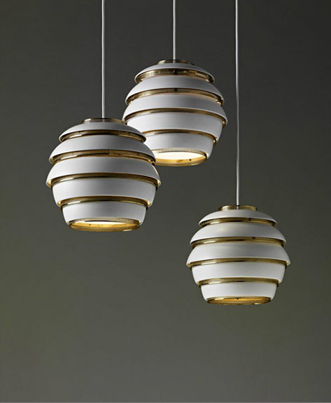 Alvar-Aalto---Beehive-lamp-53-54 in white