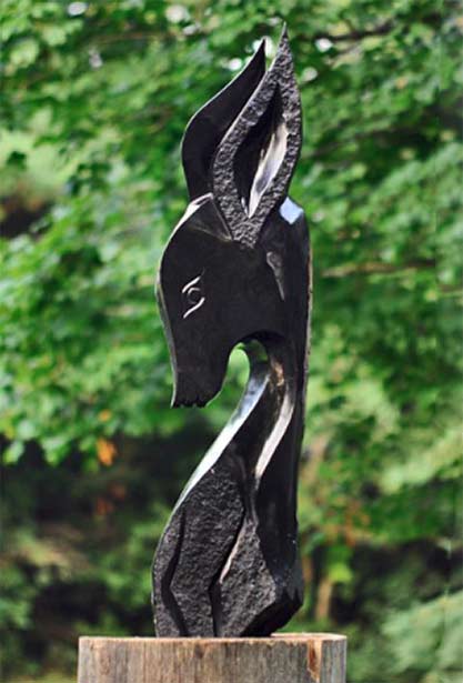 Animal Spirit---Lovemore Bonjisi---Zimart Stone Shona sculpture