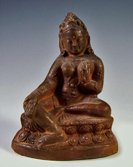 Antique-clay-Tārā-Tsa-Tsa
