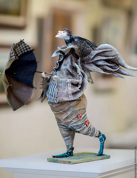 Anya Manya--Angel with an Umbrella