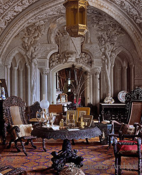 Arab-Room--Palacio-de-Pena-Sintra,-Portugal