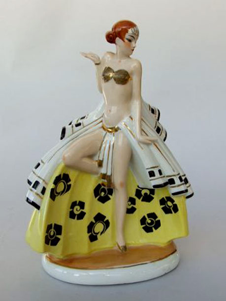 Art Deco Perfume Lamp-Folies-Bergeres-Dancer-Night-Light-Sheryls Art Deco