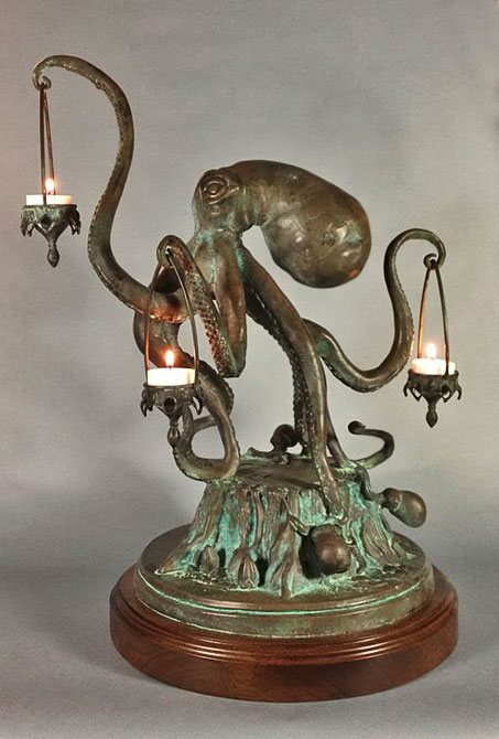 Artist-Scott-Musgrove-has-clay-sculpted-Walktopus,---