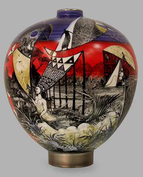 Barocco vase - Richard Tarone and Jacques Massard
