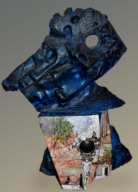 Barocco contemporary sculpture-J.-Massard-&-R-Tarone