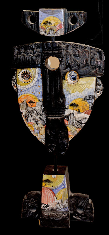 barocco-totem-sculpture - Jacques Massard and Richard Tarone