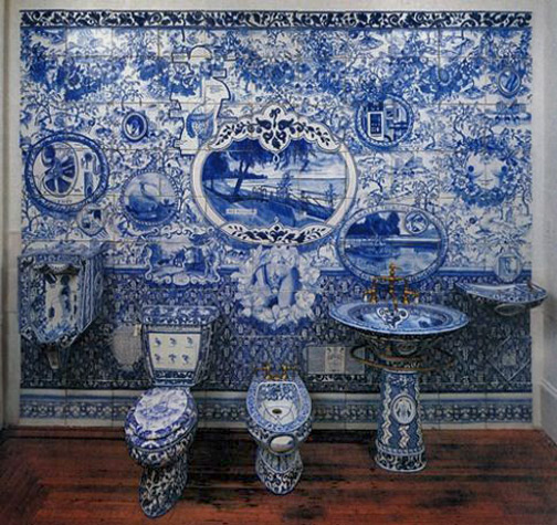 Bathroom at the John Michael Kohler Arts Center in Sheboygan Wisconsin