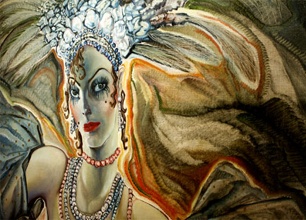 Batthyány Gyula-painting-art-deco