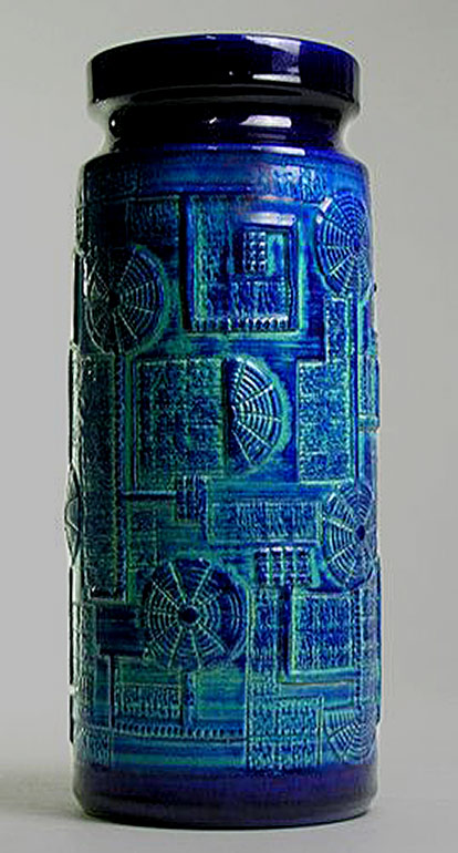 Large floor-vase -- Bay Keramik West German Pottery-Modern-Mid-Century-Vintage