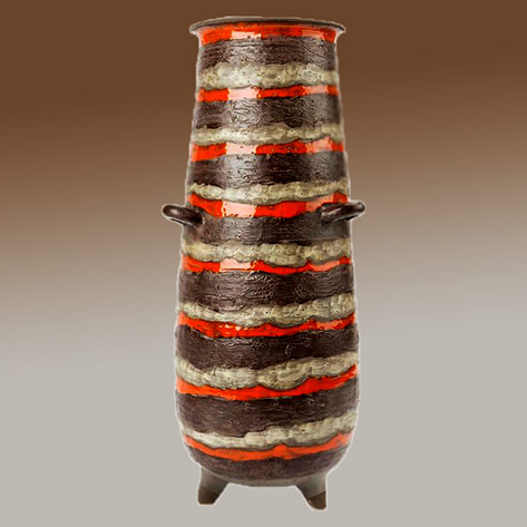 Bitossi-Ceramiche-Vase-by-Aldo-Londi,-Limited-Edition,-2016--