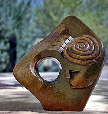 Boniface Mushave-'The Thinker'-Serpentine,-2001