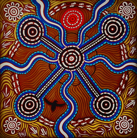 Bunjil--panting indiginous
