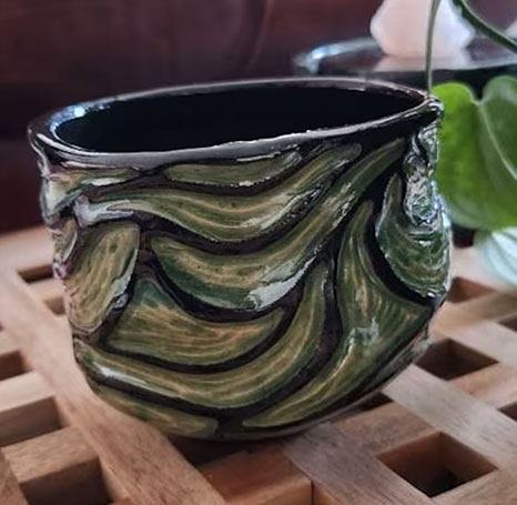 Celadon Bakji Tea Bowl -- Ben Gufford 