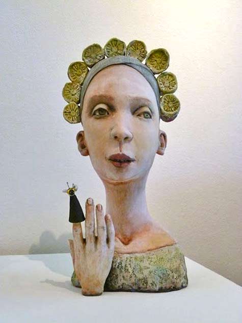 charlene-doiron-reinhart ceramic bust 