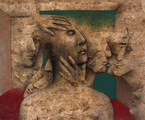 Christophe-Betmalle-painting abstract faces