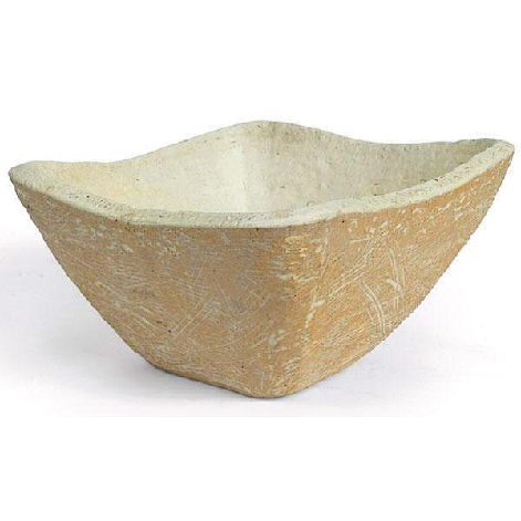 Claude Conover square bowl, stoneware