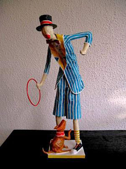 Fábio de Souza Pinheiro Clown with dog