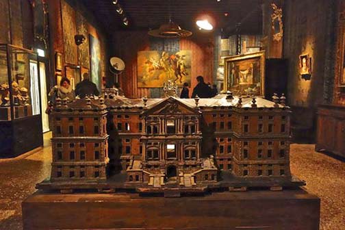 Model of Villa Pisani in Stra