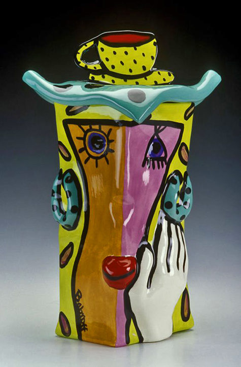Cookie jar--'dreaming-of-coffee'- Etsy