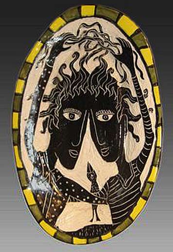 Ceramic plate -Laura-Jean-McLaughlin