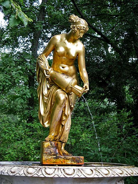 Gold Danaida_fountain_of_Peterhof---Yair-Haklai