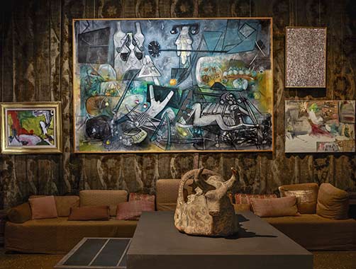 De Kooning, Roberto Matta, Mark Tobey, Julien Beck ©JPGabriel