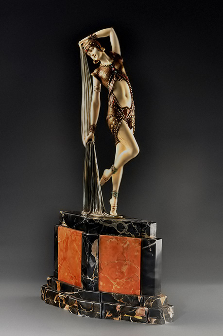 Demeter-Chiparus art deco sculpture