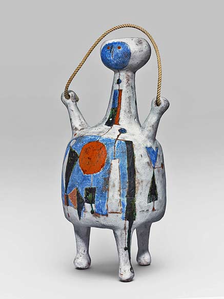 Design-Miami---thomas-fritsch-Roger Capron skipping figure sculpture