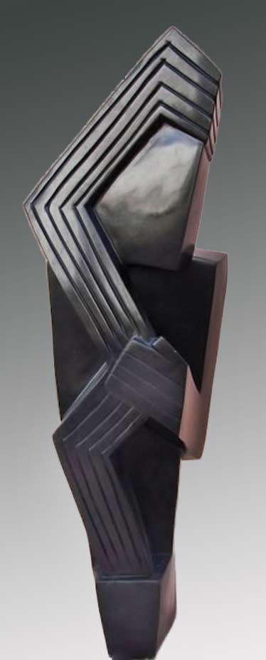 Edmore-Sango-My-Hair---springstone carved sculpture