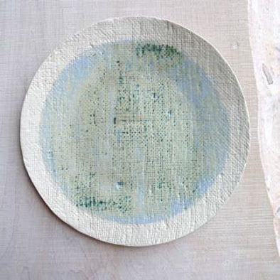 elephant-ceramics plate