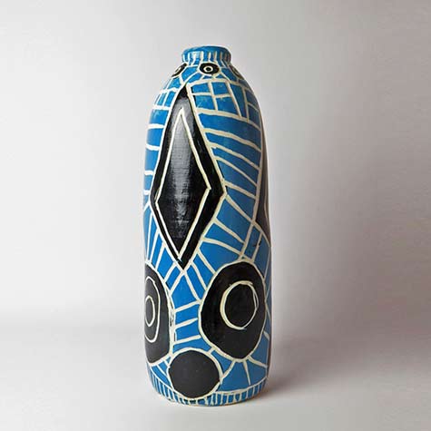 Ernabella-Ceramics,-Pepai-Carroll---Walungurru-II,-2015