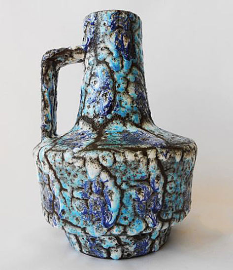 ES Keramik 70s-West German Pottery vessel