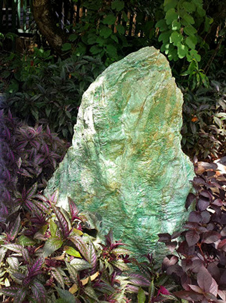 giant-fuchsite crystal