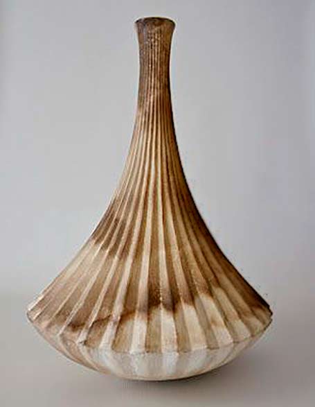 gerhard-van-den-heever vertical ribbed vase
