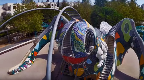 Grasshopper----mosaic-playground-sculpture-of-Ruslan-Sergeev---YouTube-=-