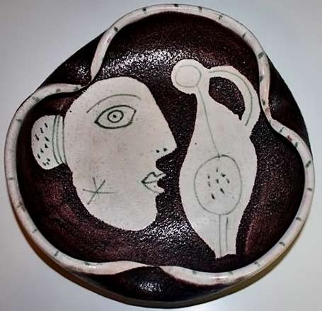 vintage ashtray Guido-Gambone-