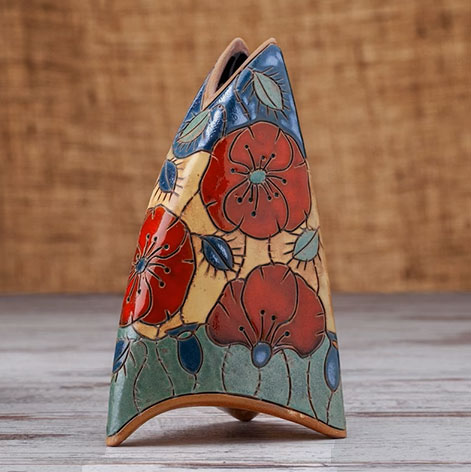 Handmade pottery vase Pottery Pappas