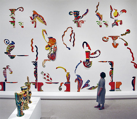 House-of-the-South,-Betty Woodman-glazed-earthenware,-epoxy-resin,---MET