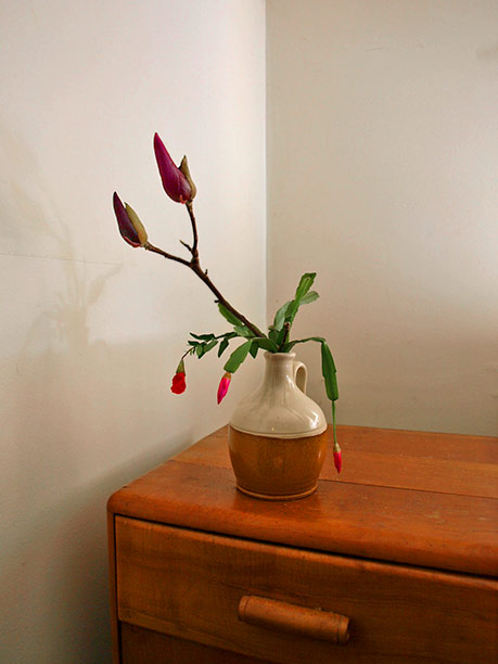 Spring bloom ikebana
