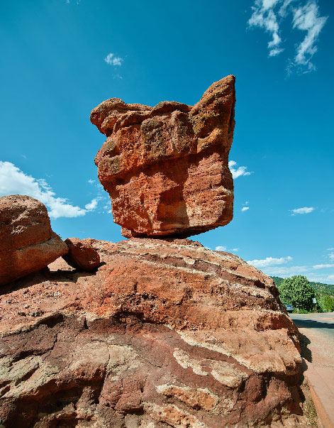 Balanced rock photo Carol Highsmith