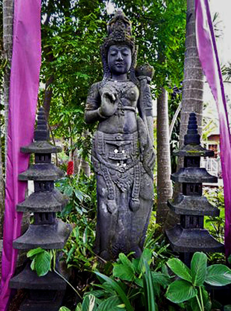 Dewi Sri is known as the Goddess of Rice
