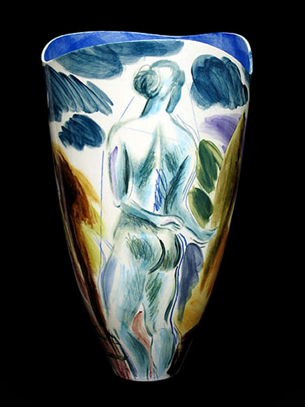 Ingrid Saag -- The Three Graces - nude females in the garden